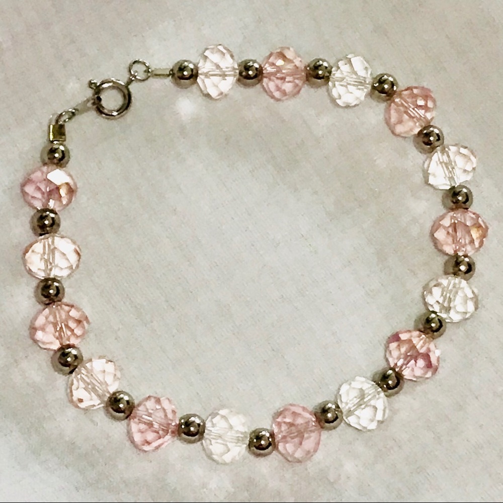 ✨NEW✨HANDCRAFTED Crystal Bracelet